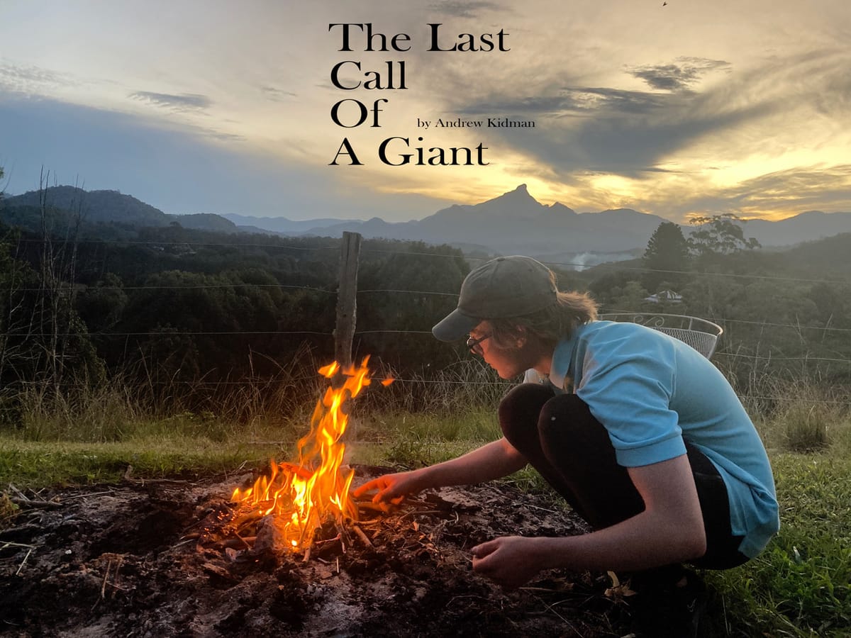 The Last Call Of A Giant